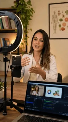 Exemplo de Mini Estúdio em home office 1