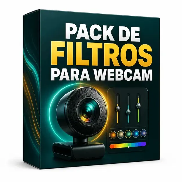 Prévia do BÔNUS 5: Pacote de filtros para webcam