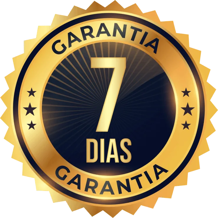 Selo de garantia incondicional de 7 dias